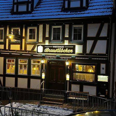 Gaststaette Braustuebchen Hotel Schlitz Luaran gambar