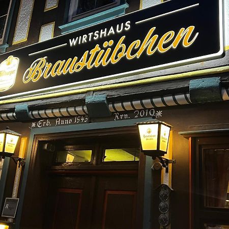 Gaststaette Braustuebchen Hotel Schlitz Luaran gambar