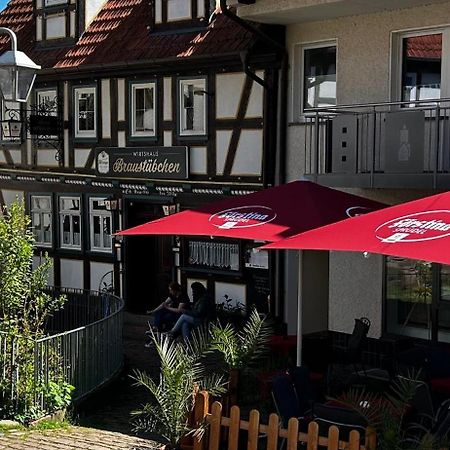 Gaststaette Braustuebchen Hotel Schlitz Luaran gambar