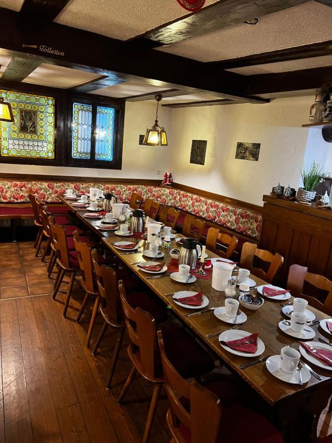 Gaststaette Braustuebchen Hotel Schlitz Luaran gambar