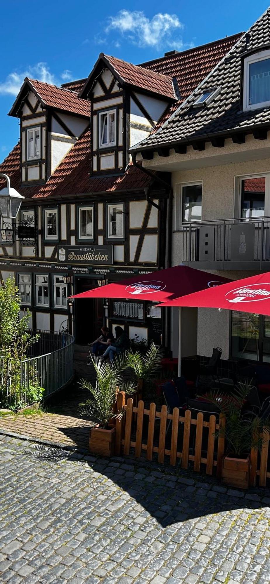 Gaststaette Braustuebchen Hotel Schlitz Luaran gambar